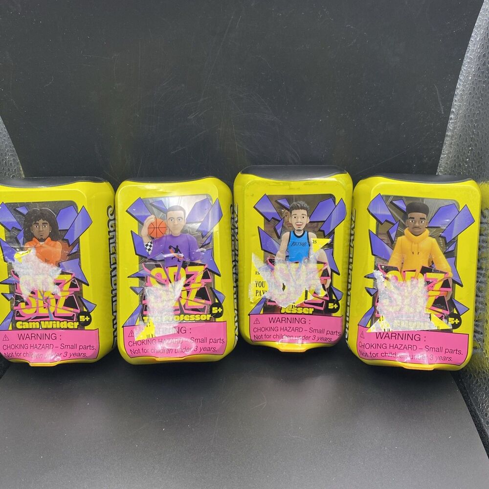 SBZ Screen Breakz Collector Set Flight Jesser The Professor Cam Wilder New